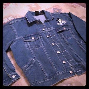 Disney Embroidered Jean Jacket Mickey Mouse